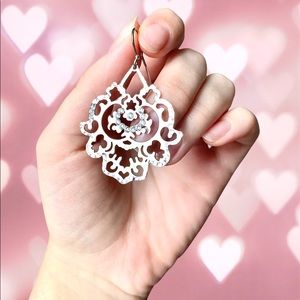 Sterling Silver Chandelier Earrings